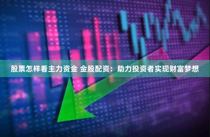 股票怎样看主力资金 金股配资：助力投资者实现财富梦想