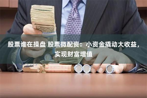 股票谁在操盘 股票微配资：小资金撬动大收益，实现财富增值